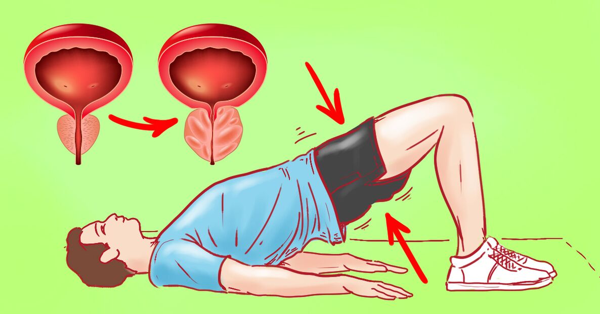 esercizi ginnici per la prostatite